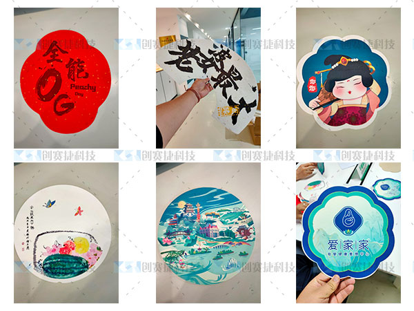 Xuan paper fan & folding fan color printing